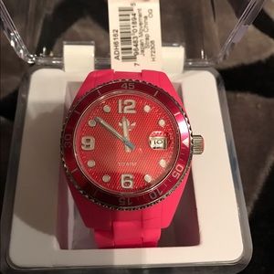 🆕 Adidas Pink watch waterproof watch